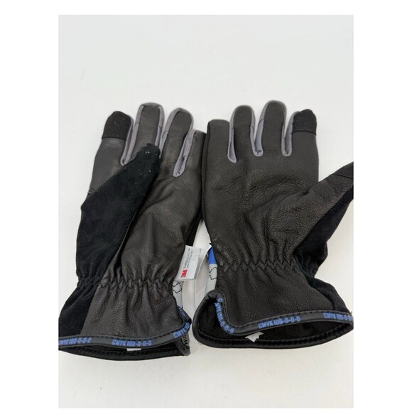 COOLJOB Leather Gloves Waterproof Winter Max Touch Screen 3M Thinsulate Medium - Picture 11 of 13